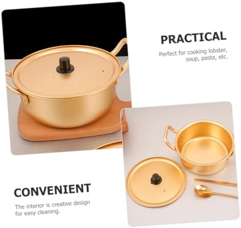 Happyyami Camping Pot - Eco-Friendly Aluminum Stockpot Best for Cooking and Camping