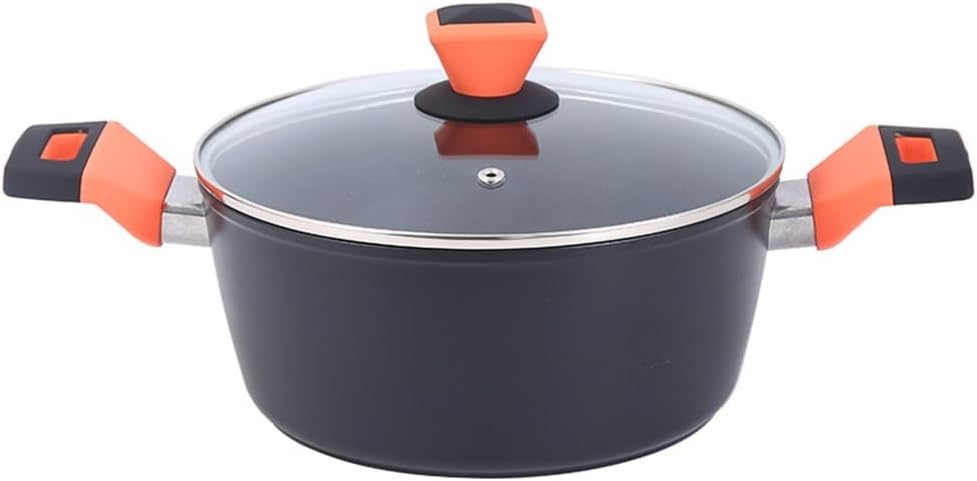 Non-Stick Stainless Steel Cookware Set with Lid