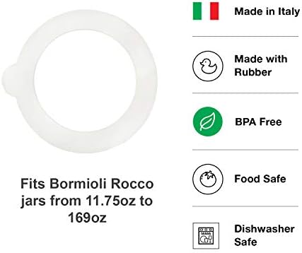 Essential Replacement Gaskets for Fido Canning Jars Set of 6
