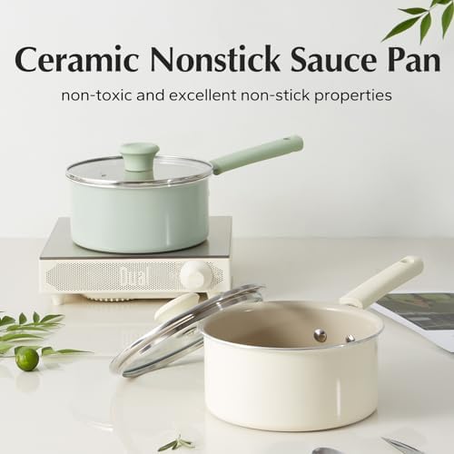 Redchef Nonstick Ceramic Saucepan Reliable Safe Kitchen Tool