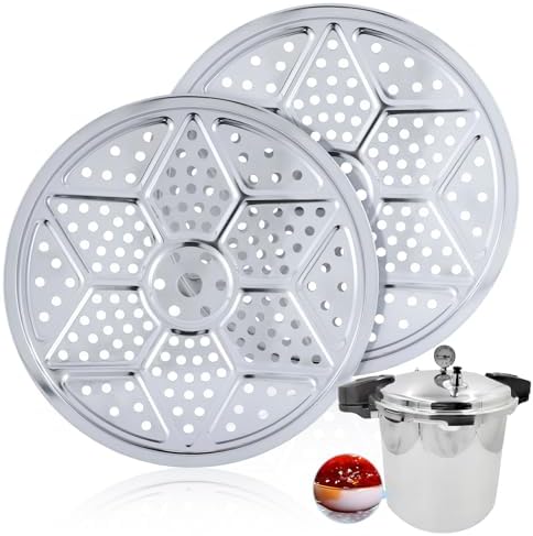 2Pcs Pressure Canner Rack Premium Stainless Steel Canning Racks for Pressure Cooker