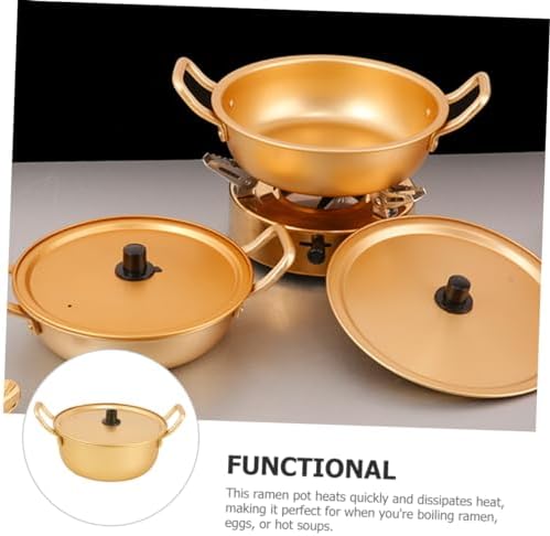 Camping Home Use Aluminum Stockpot for Instant Ramen Noodles