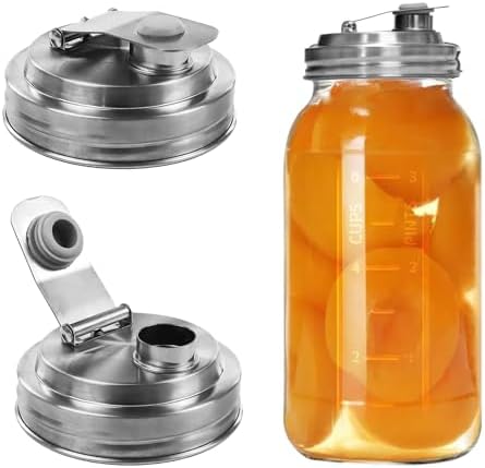 Endless Uses Leak-Proof Mason Jar Lids