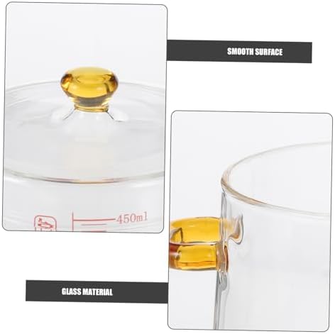 Luxshiny Glass Steaming Egg Bowl