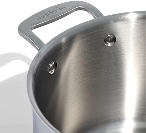 Made In Professional 8 Quart Stainless Steel Stock Pot with Lid