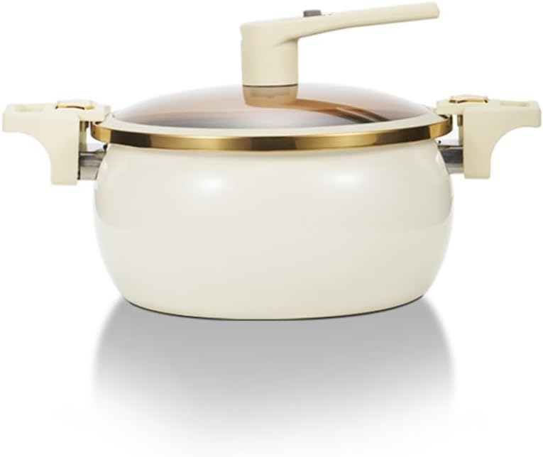 Modern Stock Pot with Glass Lid