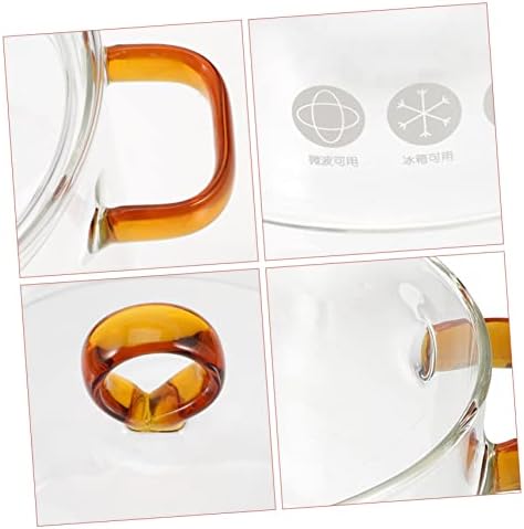 Double Handle Glass Soup Pot