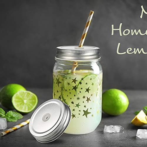 Experience perfect storage with our 8-piece mason jar lid set