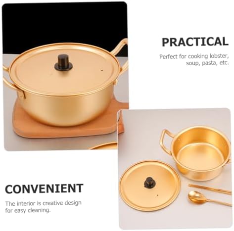 Camping Home Use Aluminum Stockpot for Instant Ramen Noodles