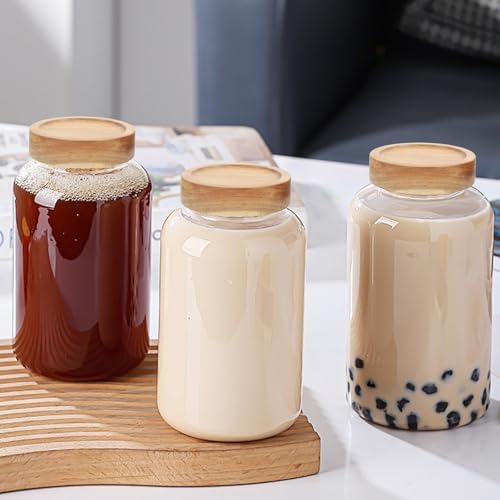 6pcs Reusable Acacia Wood Mason Jar Lids Set