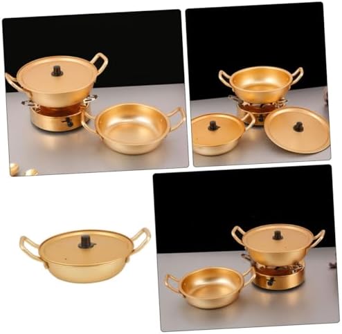 ABOOFAN Aluminum Instant Noodle Stock Pot with Lid