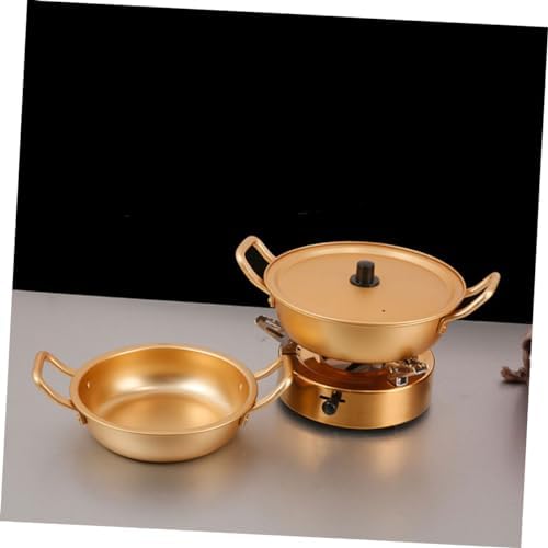 ABOOFAN Aluminum Instant Noodle Stock Pot with Lid