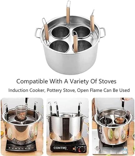 Sturdy Stainless Steel Pasta Cooker Set