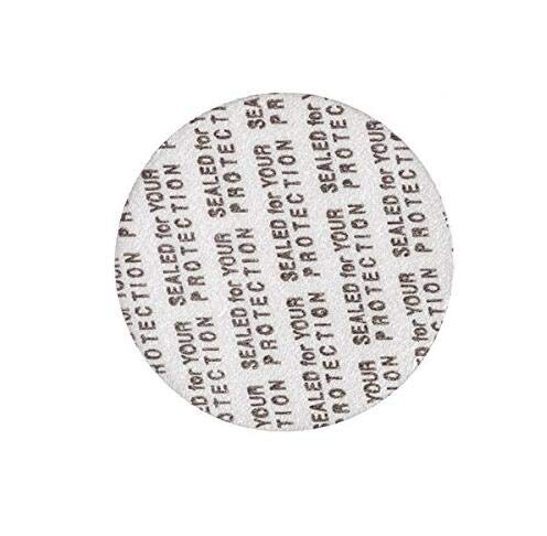 100-Piece Set of Mini Foam Seals for Tamper-Resistant Cosmetics