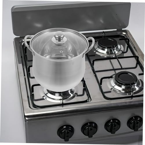 FUNOMOCYA Anti-Overflow Stainless Steel Pot with Lid Safe Durable Kitchen Tool