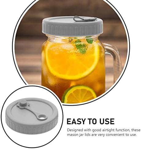 Leak-Proof Mason Jar Lid