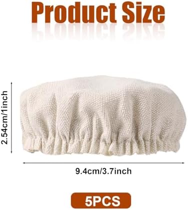 Protect your sourdough fermentation with premium cotton cloth jar covers