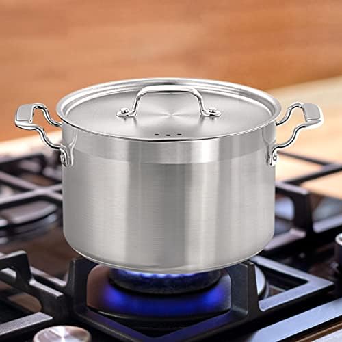 Ergonomic 5-Quart Stainless Steel Stockpot