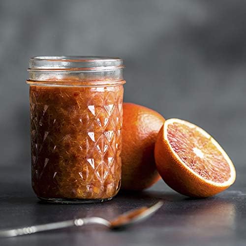 Mason Jars Set - 24 pack with Regular Lids