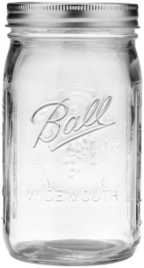 12-Piece Wide Mouth Quart Jar Case