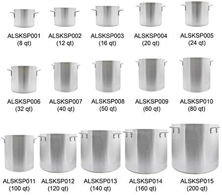 The 24 quart Aluminum Stock Pot