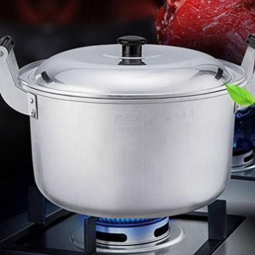 Thickened Aluminum Stock Pot - Grill Hot Pot Use - Sturdy Design