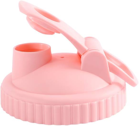 Leak-Proof Lid for Mason Jars Recyclable Wide Mouth Cap Pink