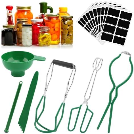 Complete Canning Supplies Starter Kit for Easy Home Preserving