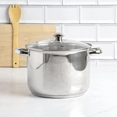 Ecolution Stainless Steel 8-Quart Stockpot by Ecolution