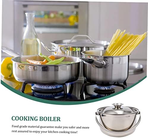 Stainless Steel Noodle Cooking Pot with Handle