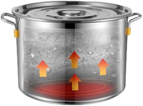 Versatile Stainless Steel Stock Pot - Easy to Use Family Kitchen Tool