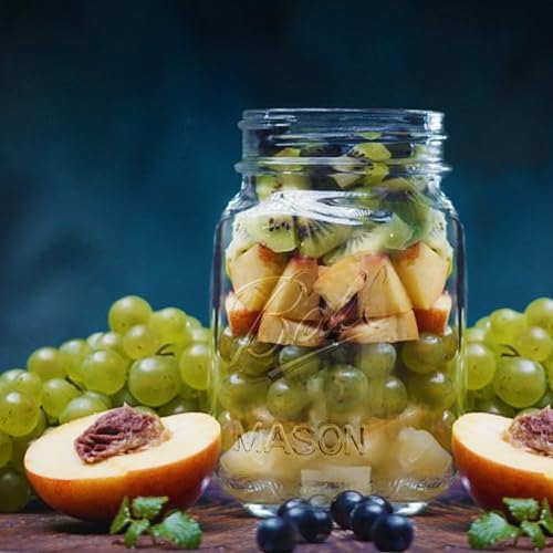 Showvigor - Preserve Your Flavors 2-Pack 16oz Mason Jars