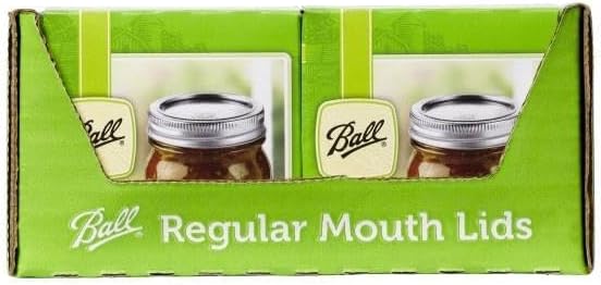Ball Regular Mouth Jar Lids 4-Pack