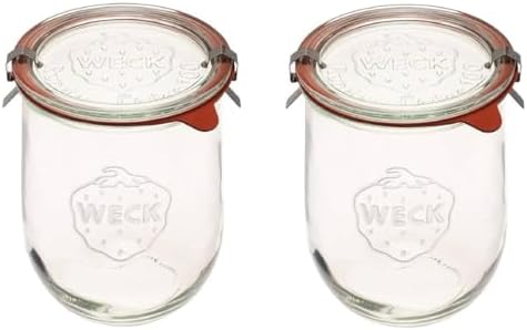 Weck Tulip Jars 1L - Perfect for Canning