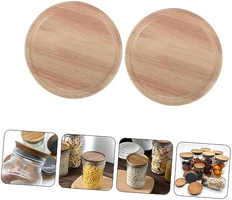 Perfect Silicone Wooden Jar Lids for Airtight Storage