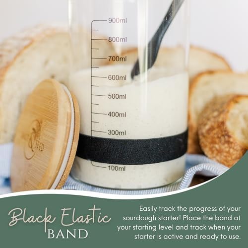 Sourdough Starter Jar Proper Bread Prep