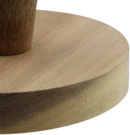 Safe Eco-Friendly Acacia Wooden Lids for Mason Jars 4-Pack