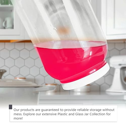 128-Ounce Jar Leak-Proof Lid BPA-Free