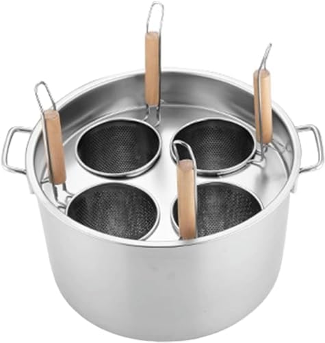 DAOUXIAOSPStainless Steel Stockpot with Multi-SteAM 4 Holes
