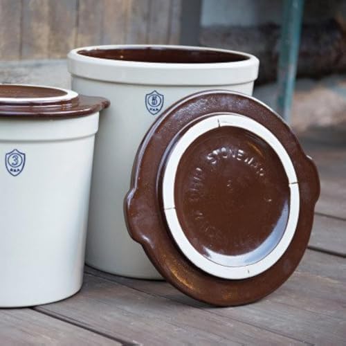 5 Gallon Preserving Crock Cover - Durable Safe Easy to Clean