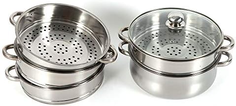 Kangten 5-Tier Multi-Purpose Stock Pot and Steamer Pot