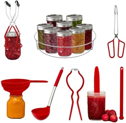 8-Piece Canning Starter Kit for Home Use