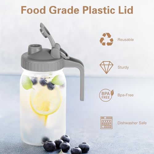 Leak-Proof Mason Jar Lid for Cold Brew Coffee More