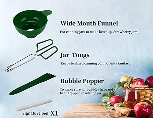 Canning Kit with 37 PCS Durable Kitchen Supplies Perfect for Home Preserving