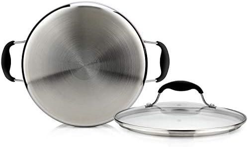 AVACraft 1810 stainless steel Dutch Oven with Lid