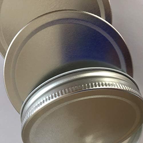 24-Piece Mason Jar Lid Set Leak-Proof Secure Fit