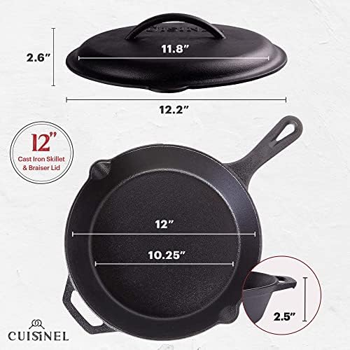 Cuisinkel Cast Iron Skillet