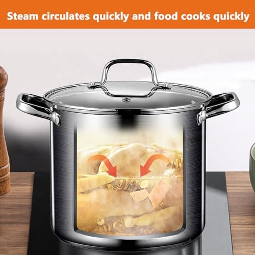 AIZYR 85L Stock Pot Ultimate Cooking Convenience