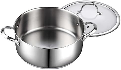 7-Quart Dutch Oven 3-Quart Saucepan with Lid