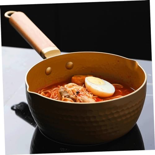 Ergonomic Non-Stick 18cm Milk Pan for Cooking